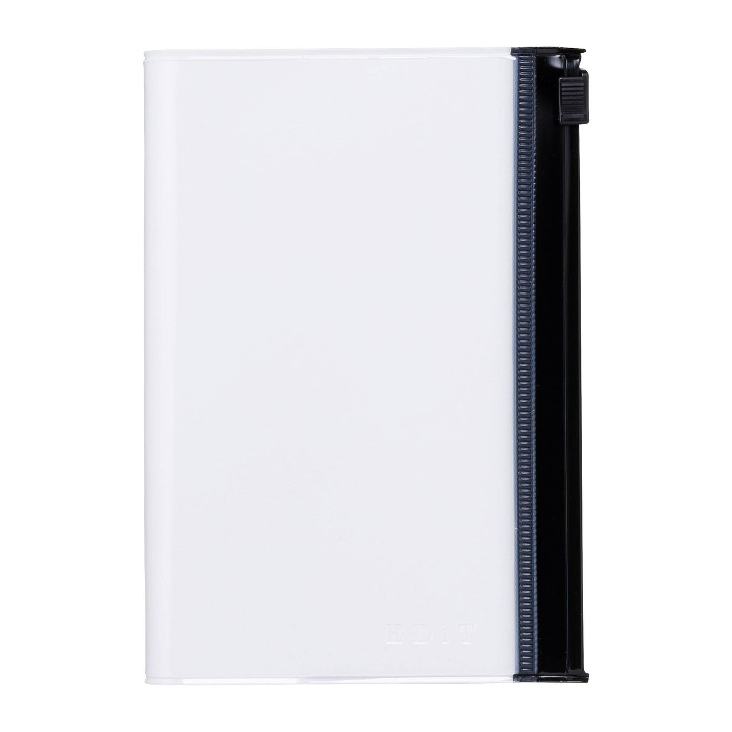 EDiT B7 Grid Notebook with PVC Cover & Zipper Pocket