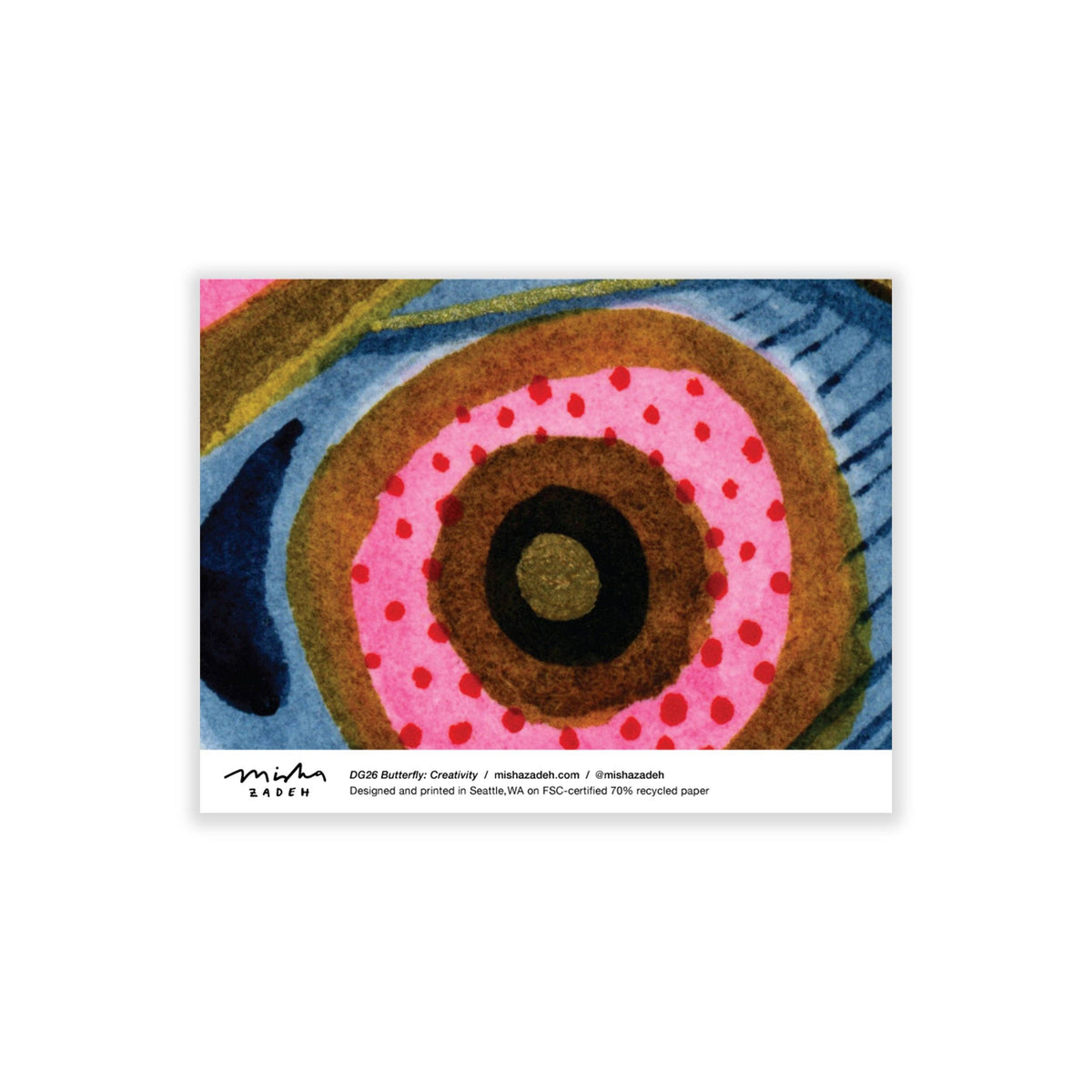 New! Butterfly: Creativity / Boxed Blank Note Cards
