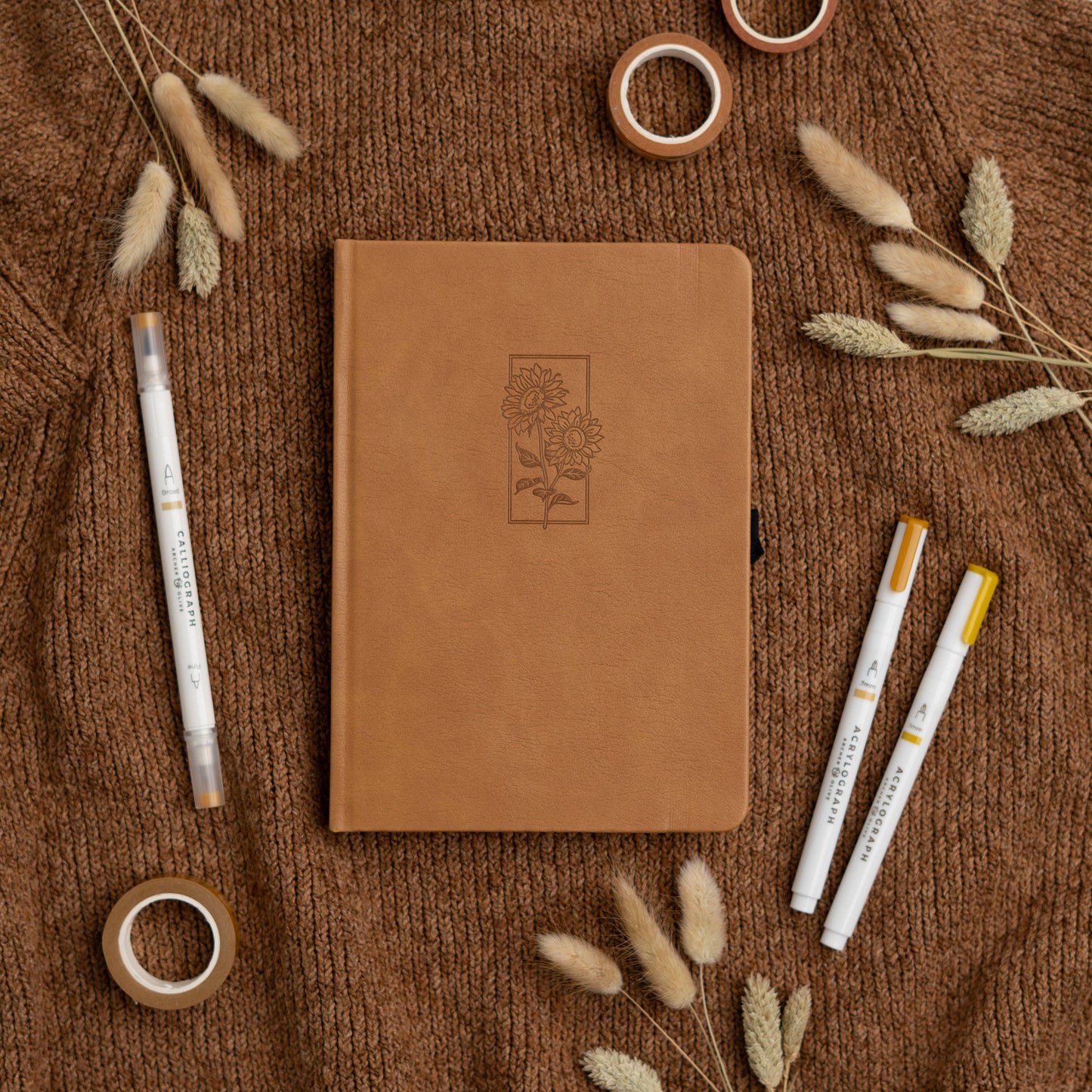 A5 Sunflower Notebook