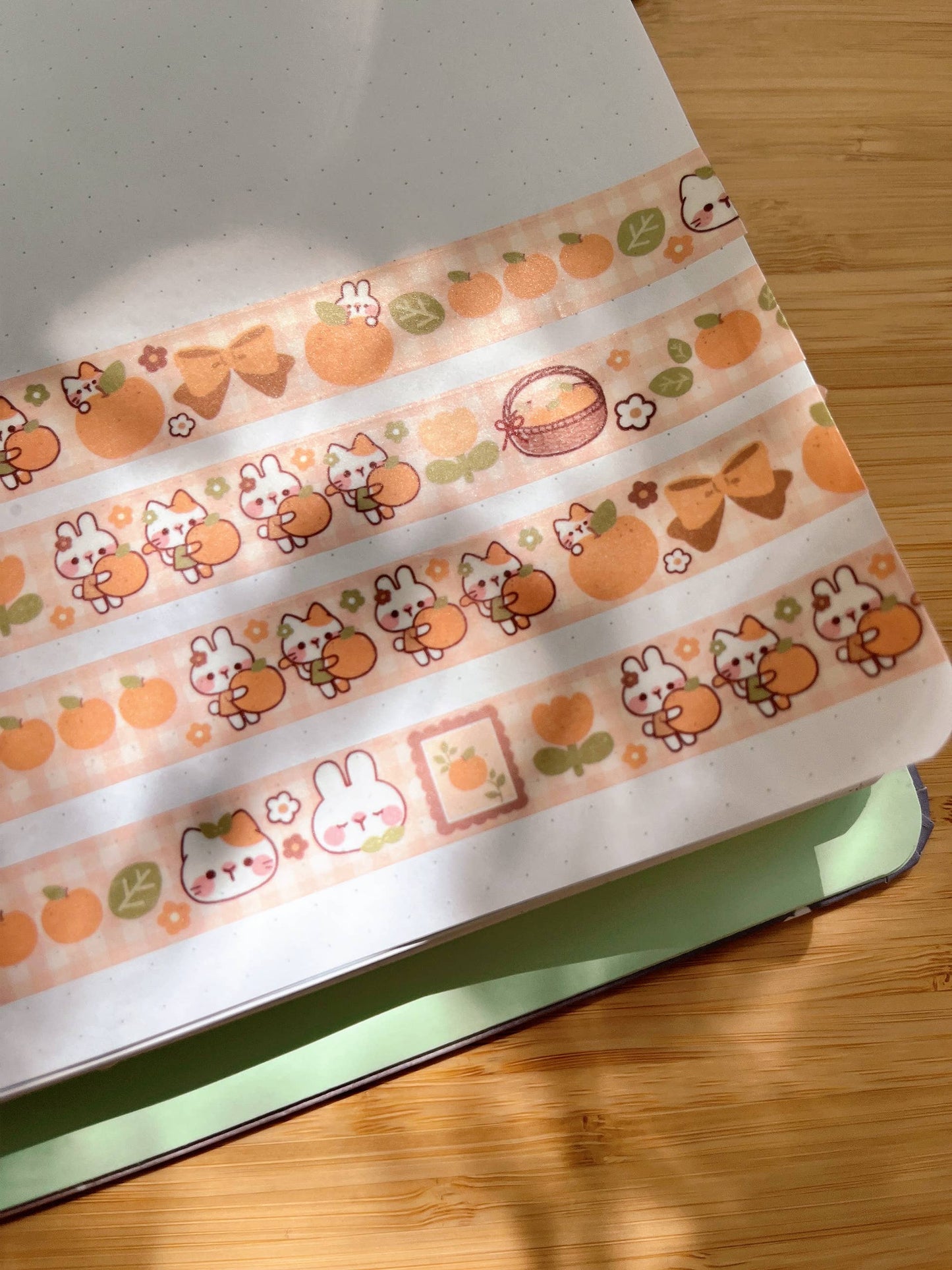 Sweet Orange Washi Tape