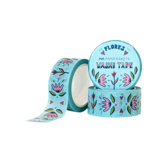 Flores Washi Tape