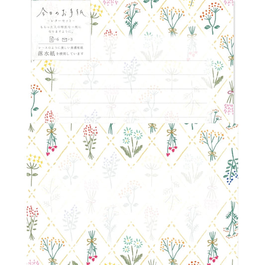 Today's Letterset - Dried Flowers