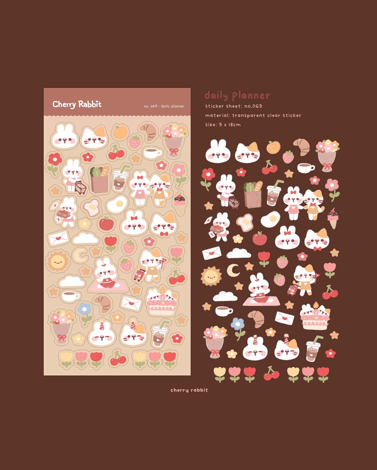 Daily Planner Sticker Sheet no.069