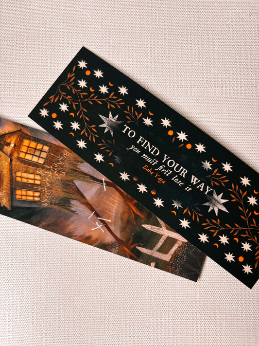 Bookmark: Baba Yaga - Witchy Quote