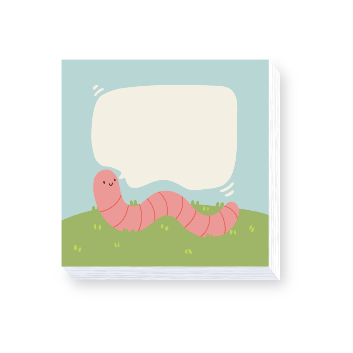Worm Post-it® Note