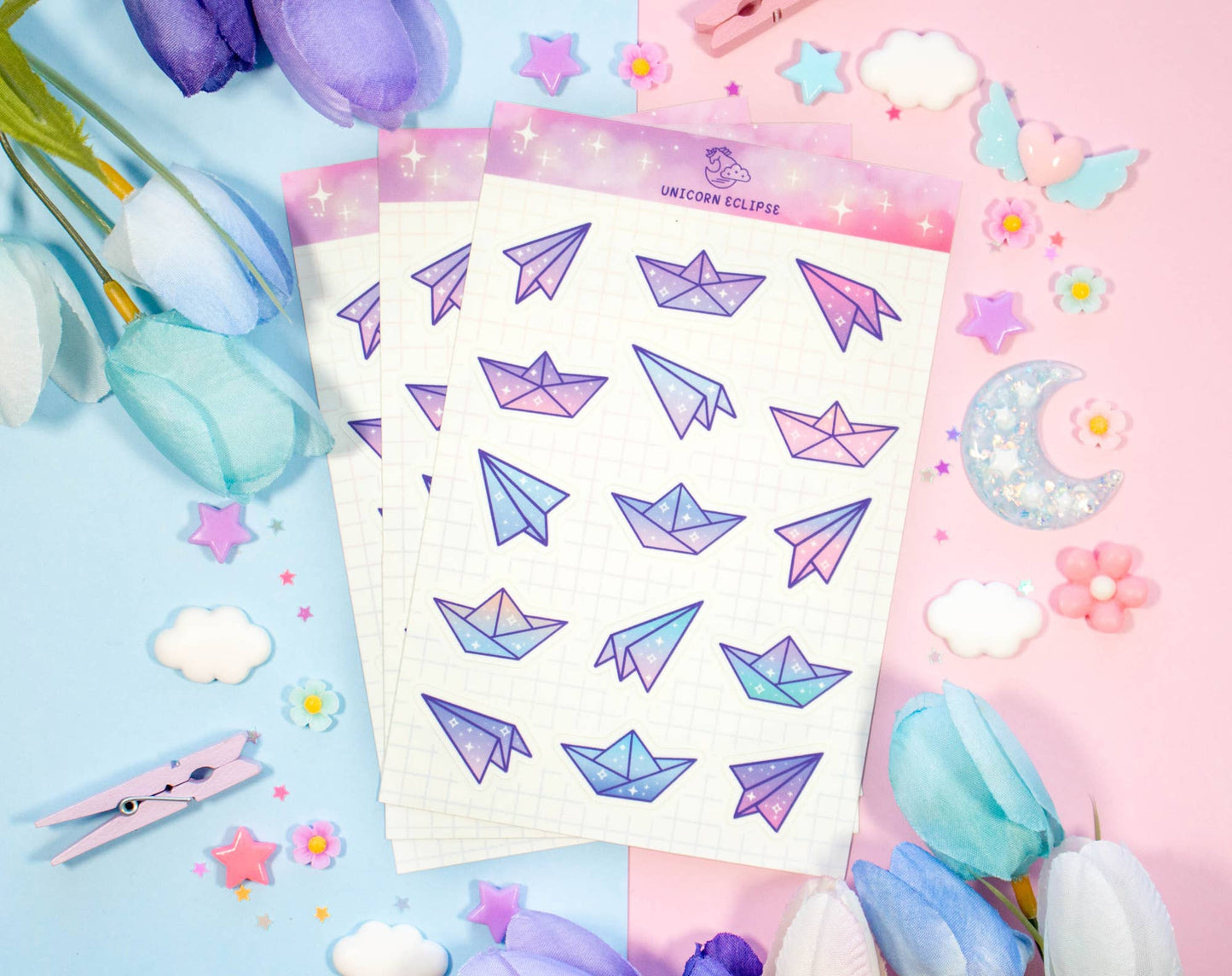 Paper Planes Sticker Sheet