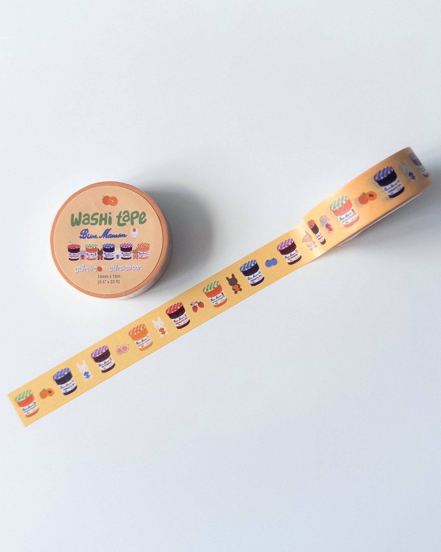 "Bun Maman" Bunnies & Jam Washi Tape