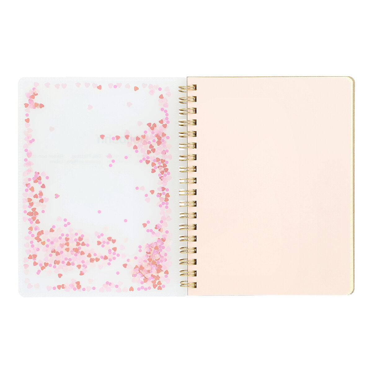 Rollbahn spiral notebook - Glitter Pink