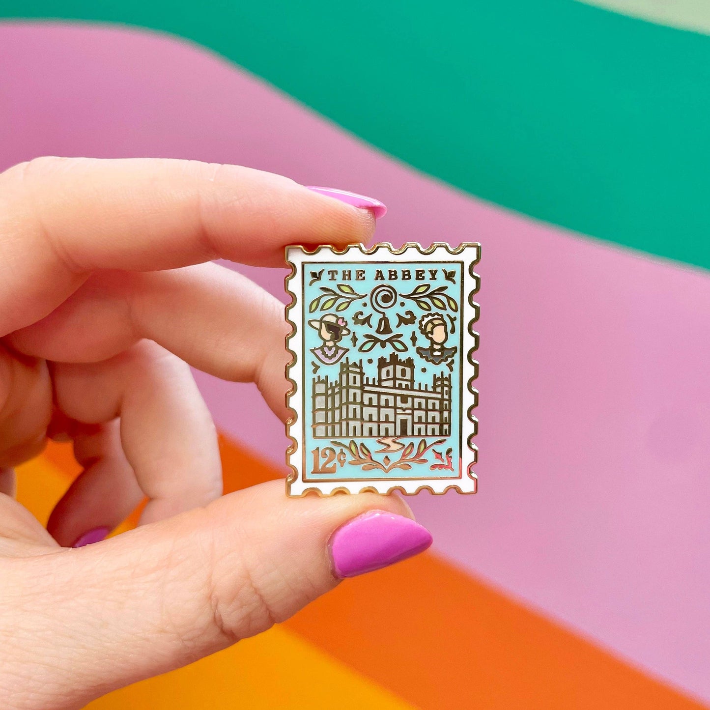 The Abbey Enamel Pin