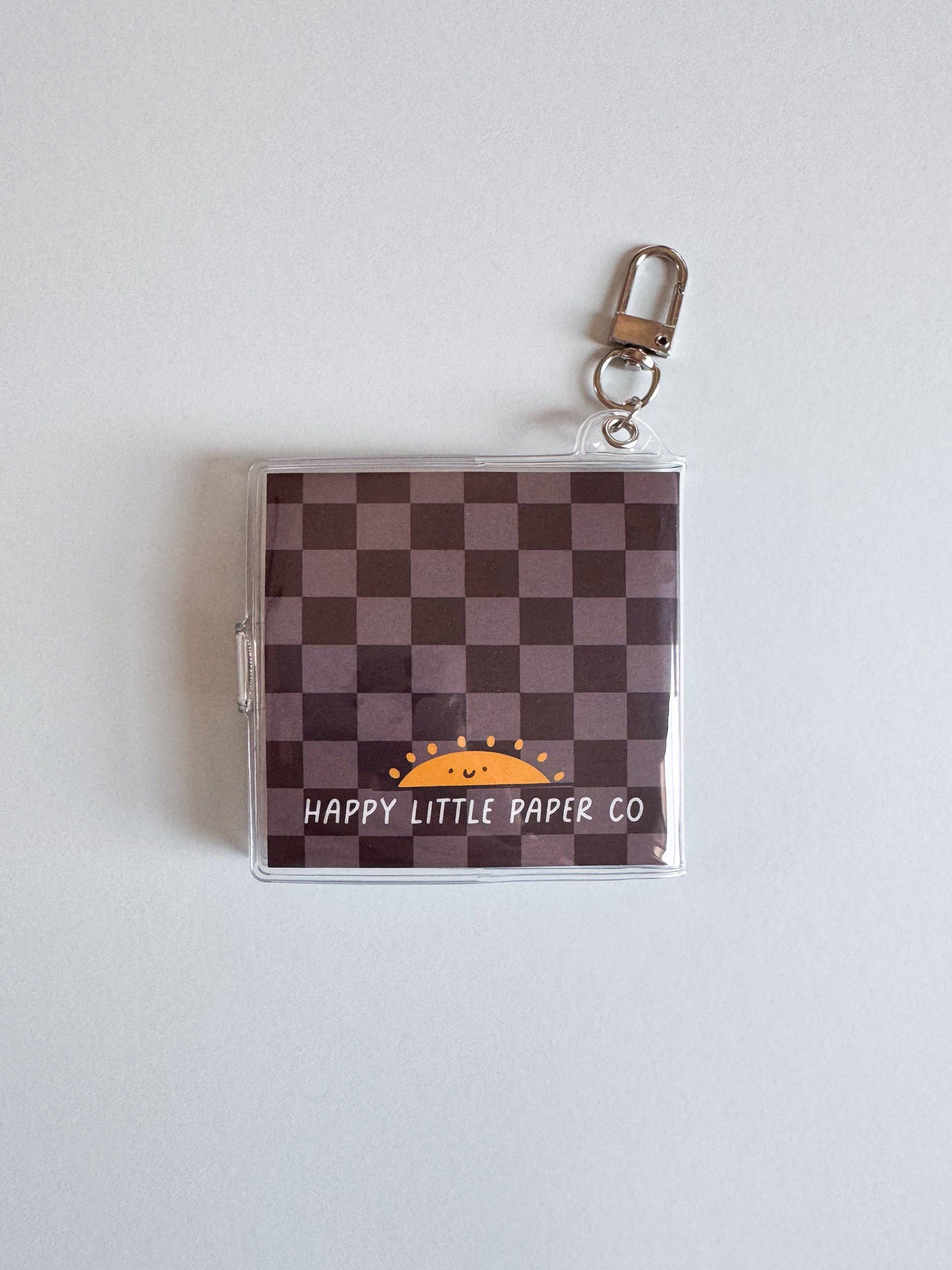 Mini Notebook Bag Charm Keychain - Emo Things (Funny, Punk, Alt)