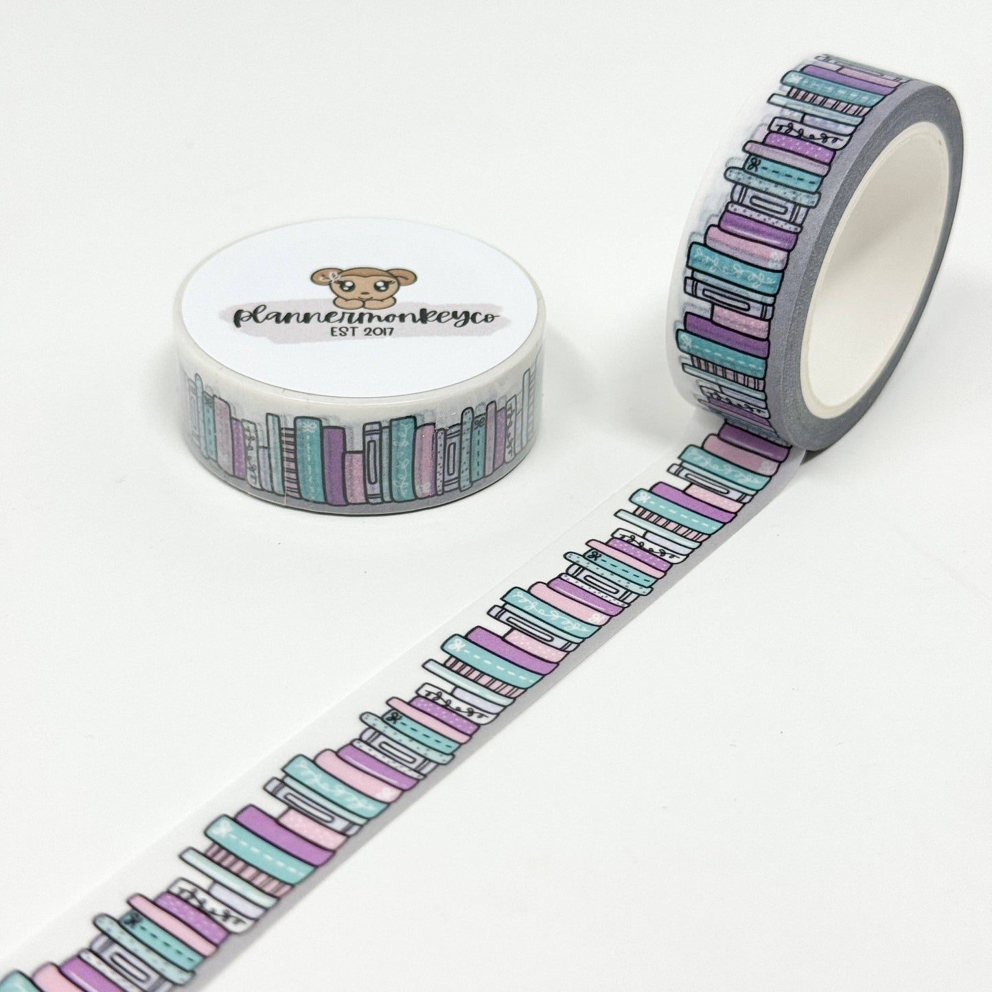 Bookshelf Pastels 1.0 Washi Tape | 15MM