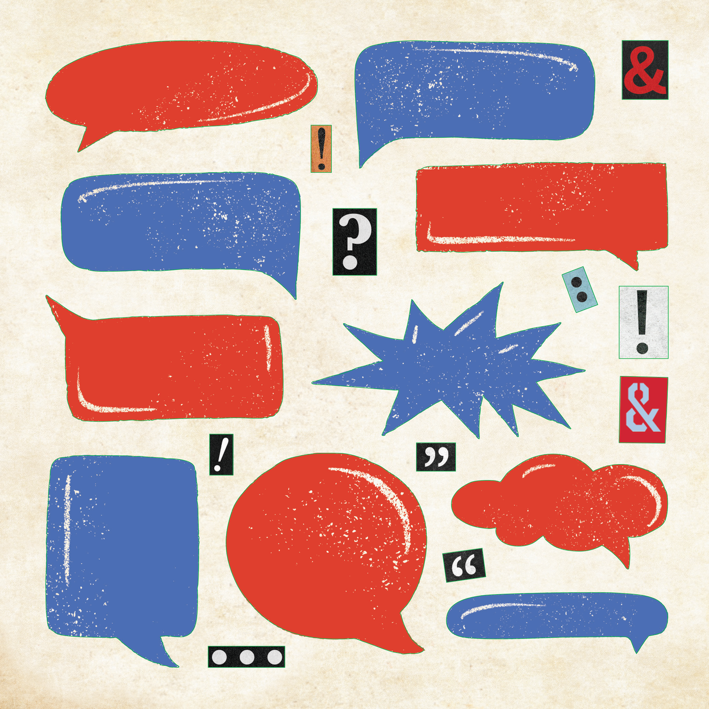 Ransom Notes Sticker Book