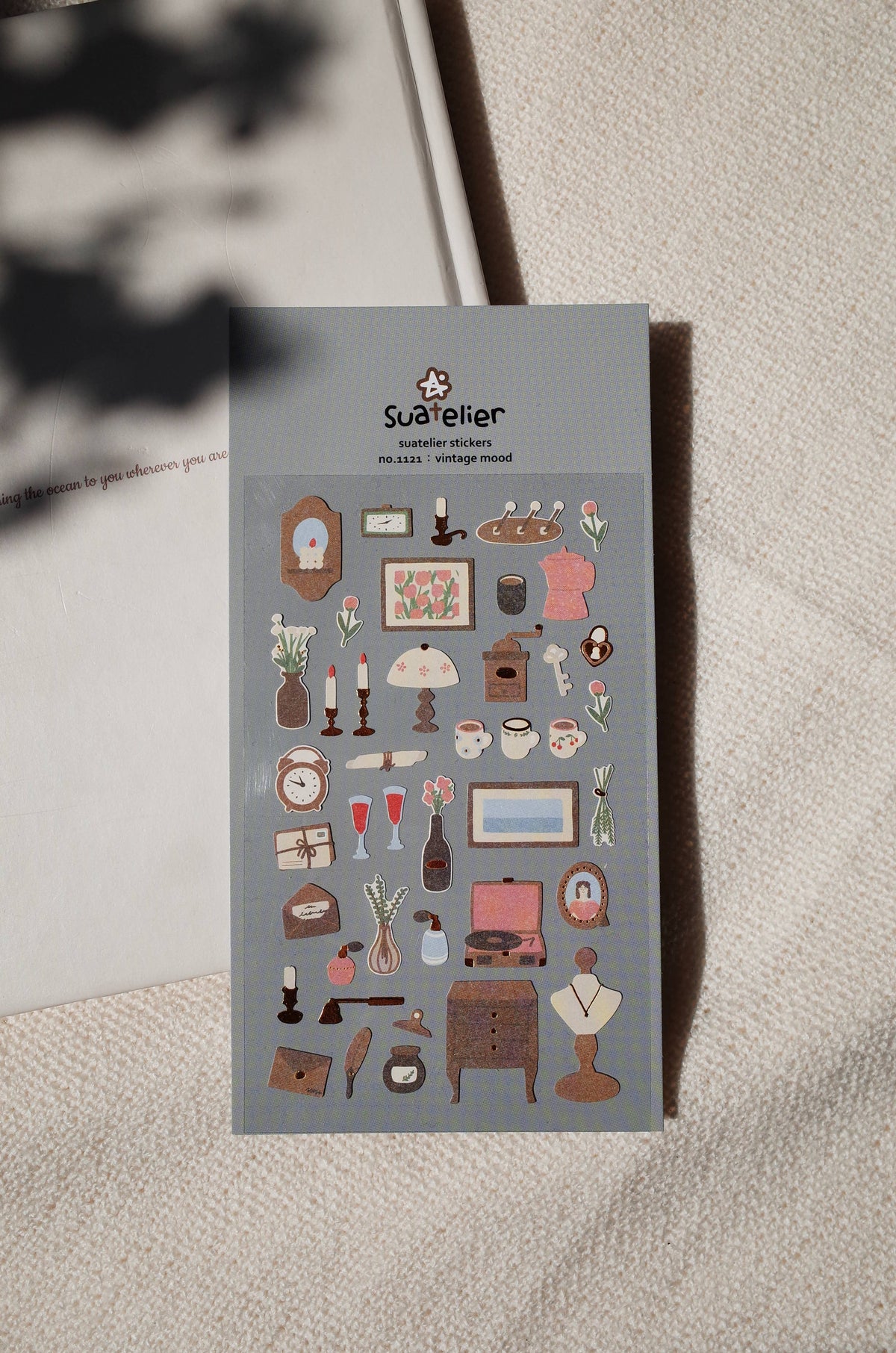 Suatelier-1121 Vintage Mood Sticker Sheet