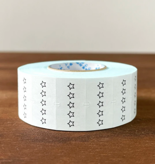 5 Star Rating Label Sticker Roll
