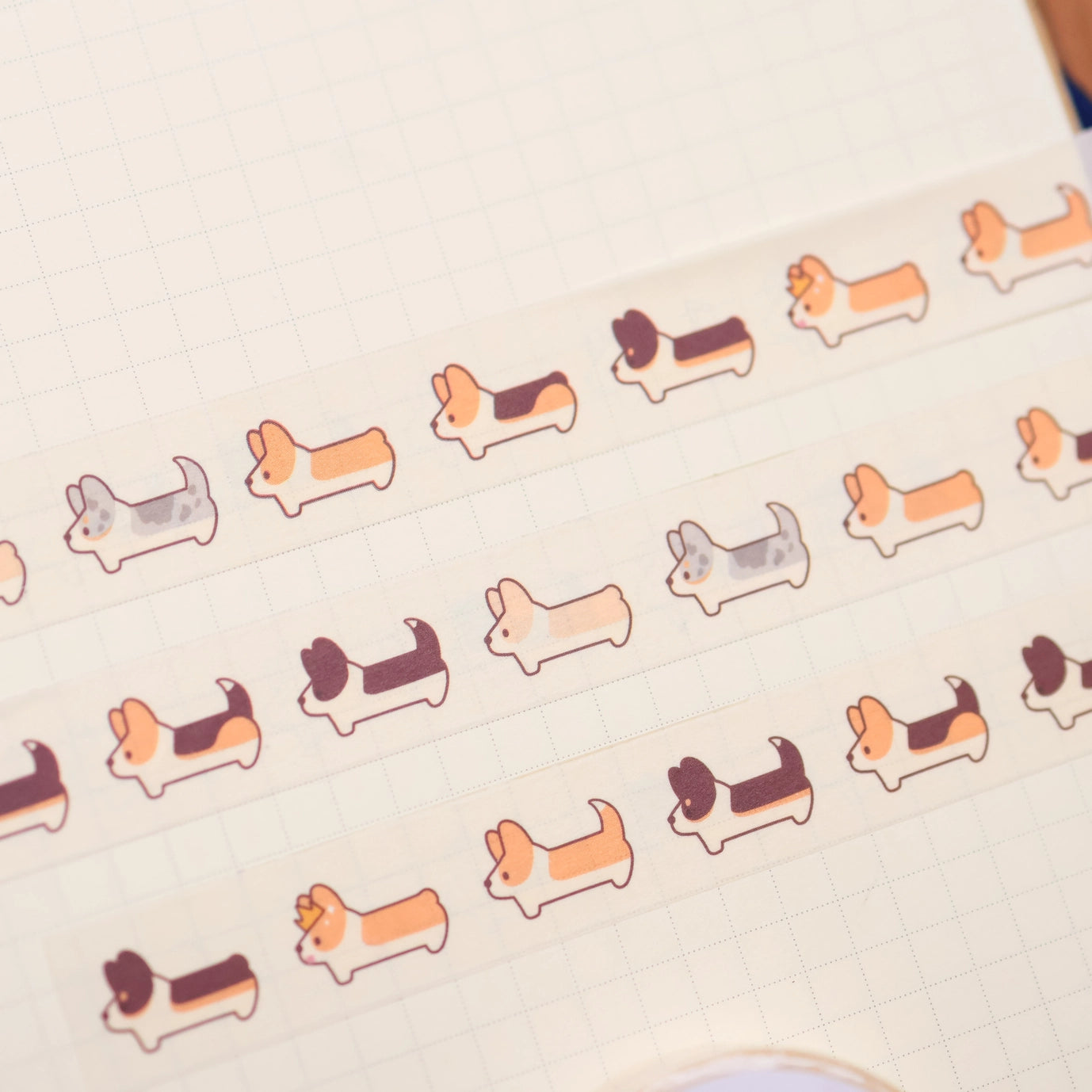 Corgi March Washi Tape