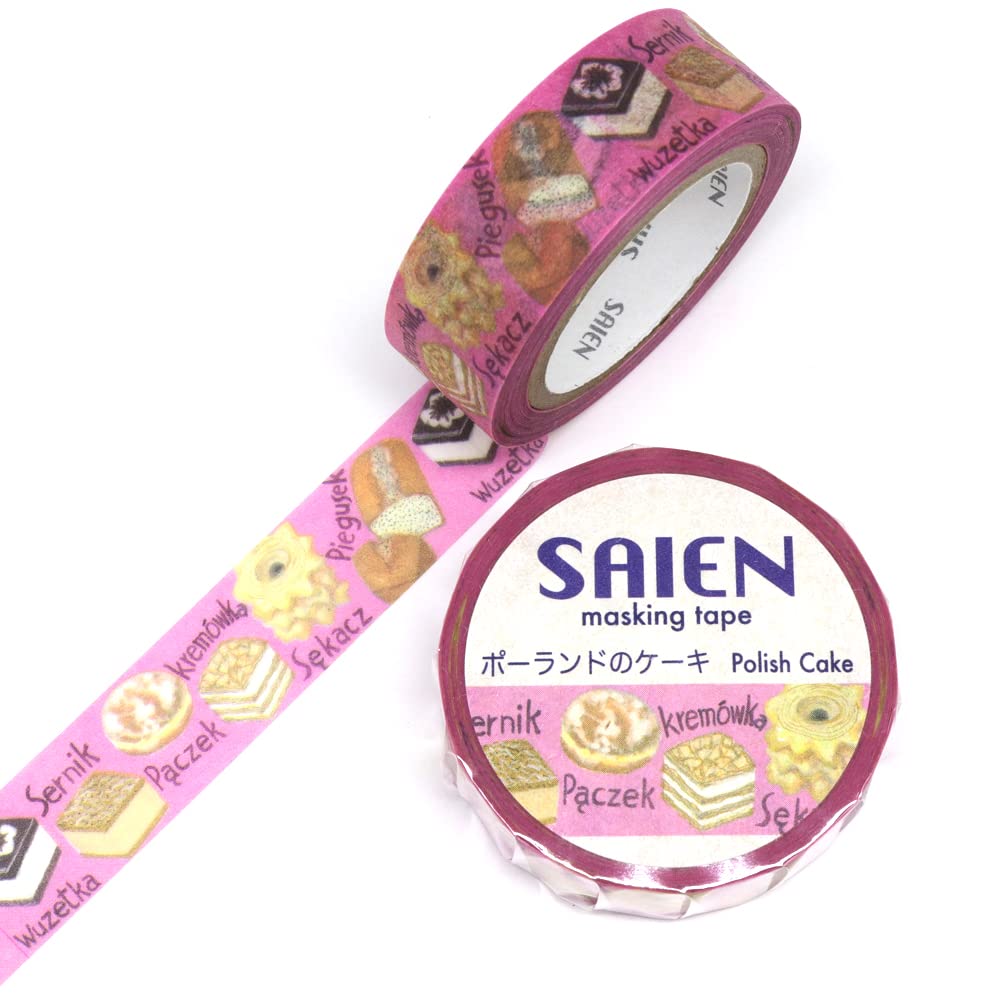Saien Polish Cake Washi