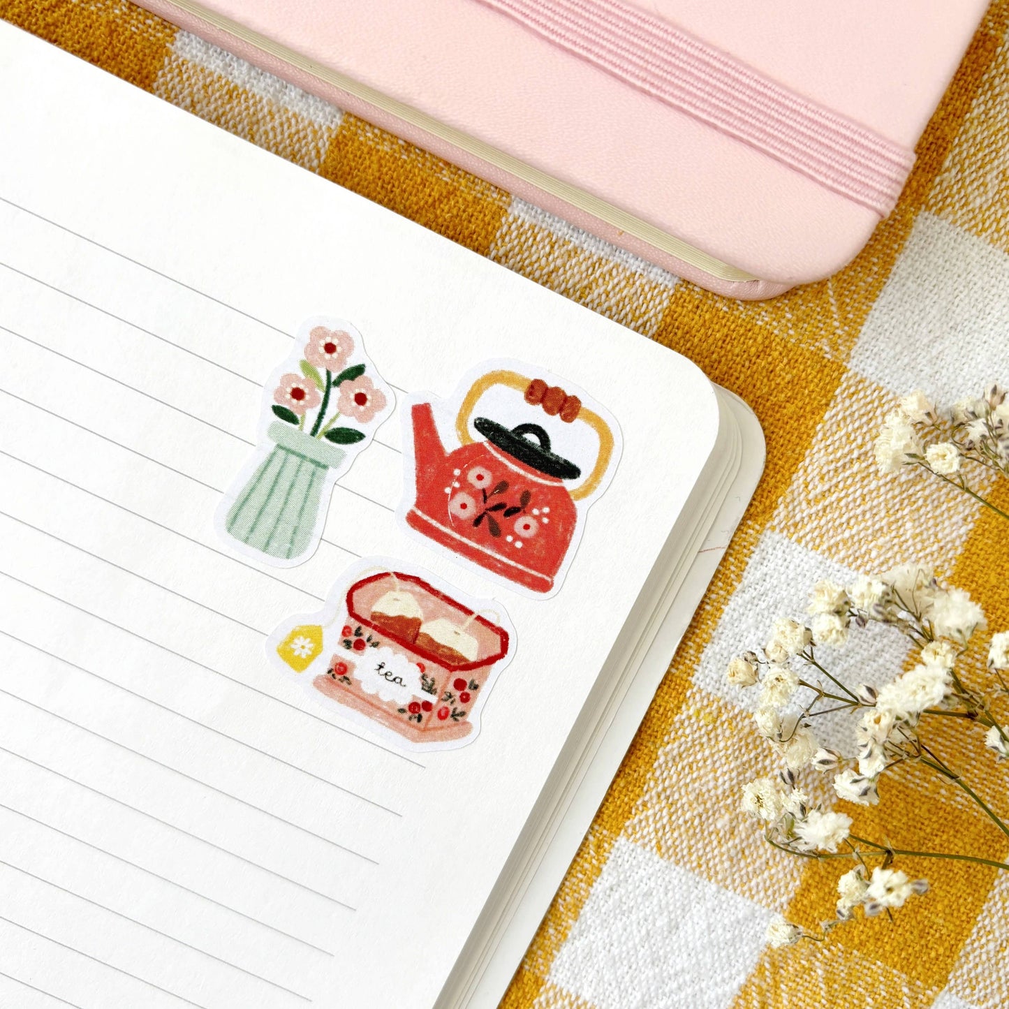 Tea Time - Planner & Journal Stickers | A6 Matte Paper