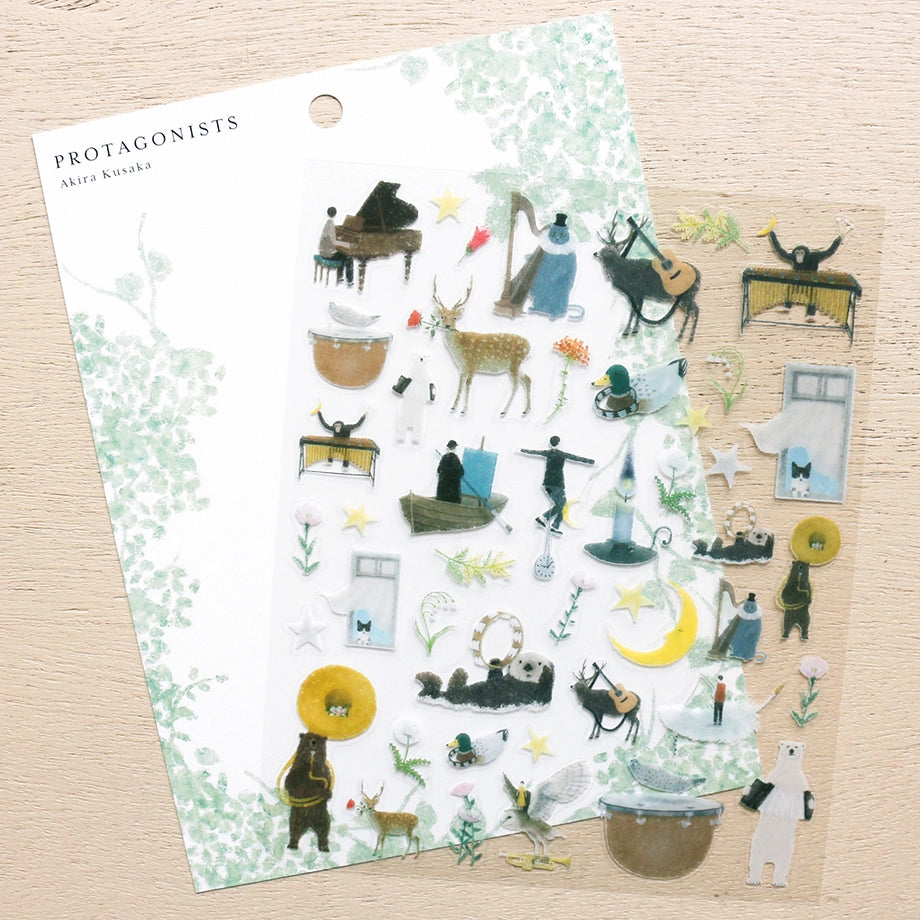 Akira Kusaka - Protagonist 2 Sticker Sheet