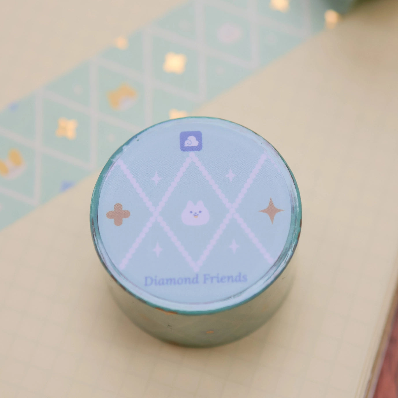 Diamond Friends - 25mm Washi Tape (Foil)