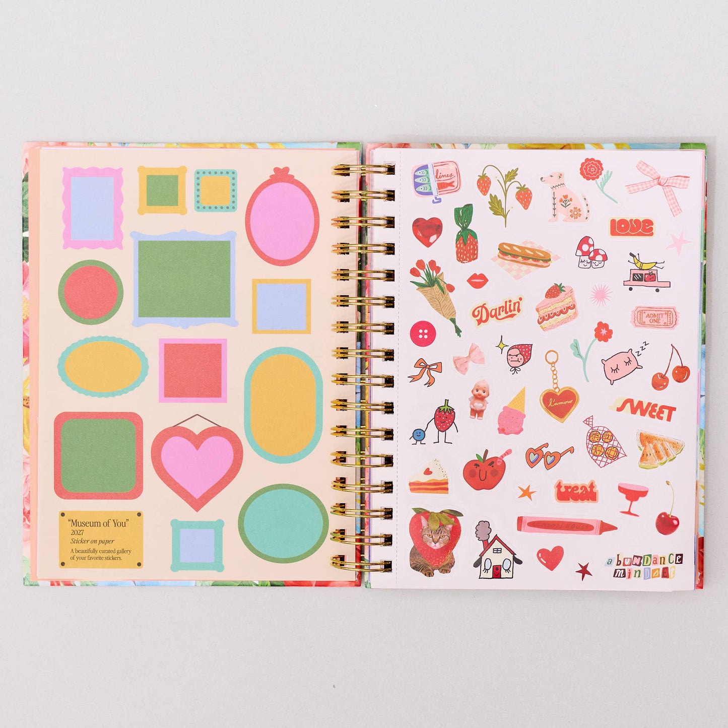 Medium 17-Month Academic Planner, Icons