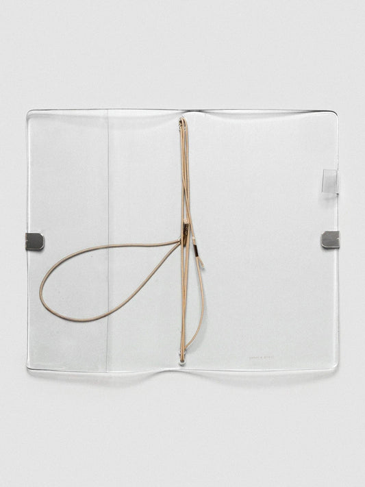 Clear Vinyl Travel Notebook Cover