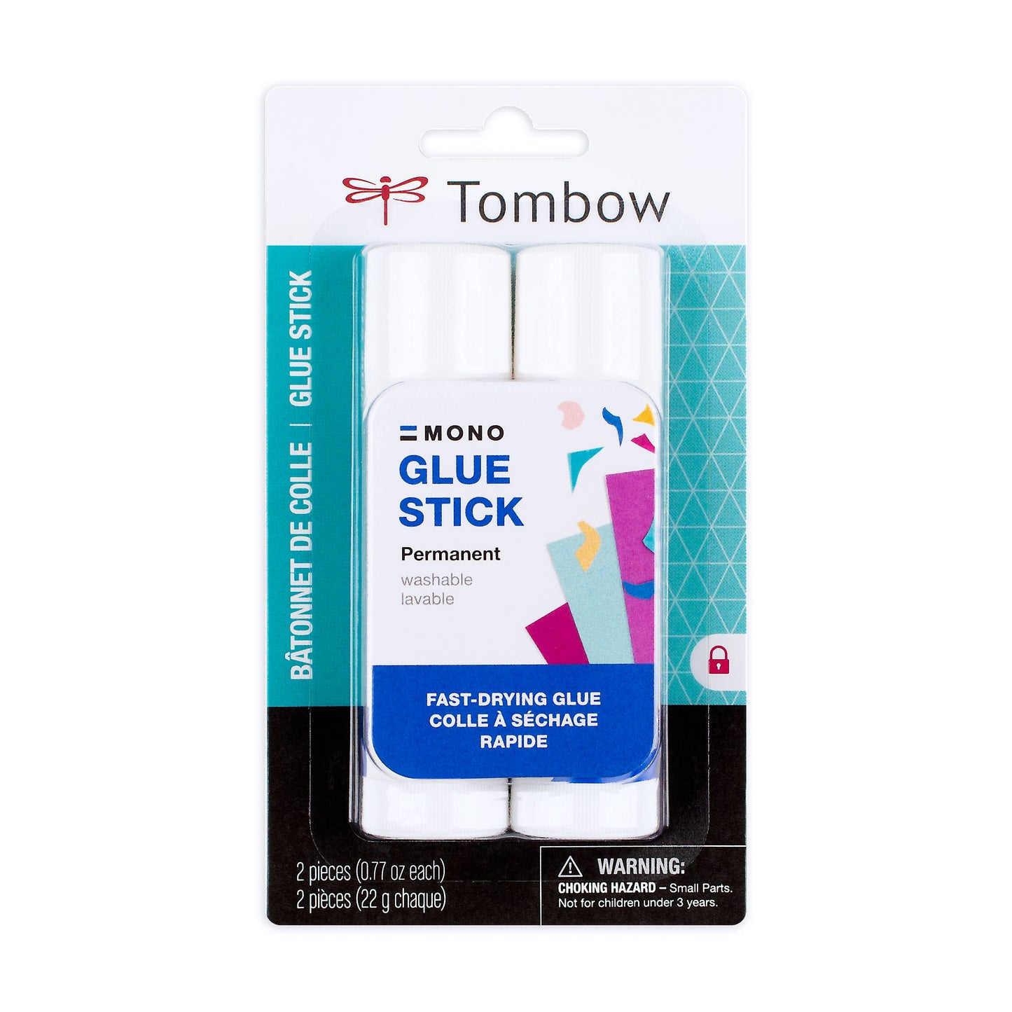 MONO Glue Stick, Medium, 2-Pack