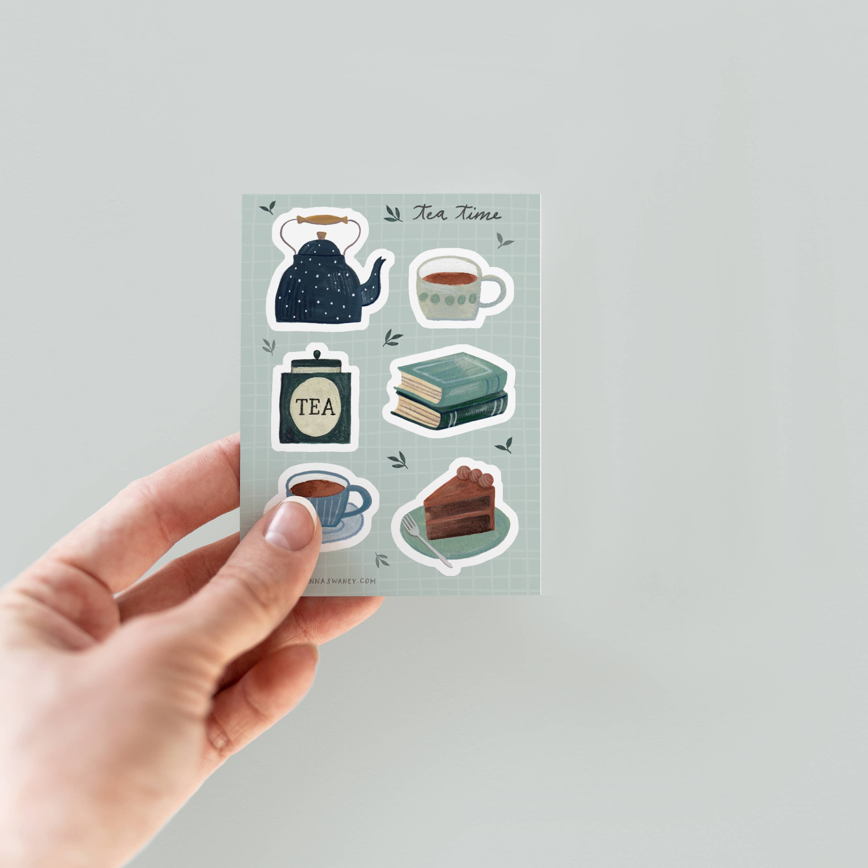Tea Time Sticker Sheet – The Cozy Journal