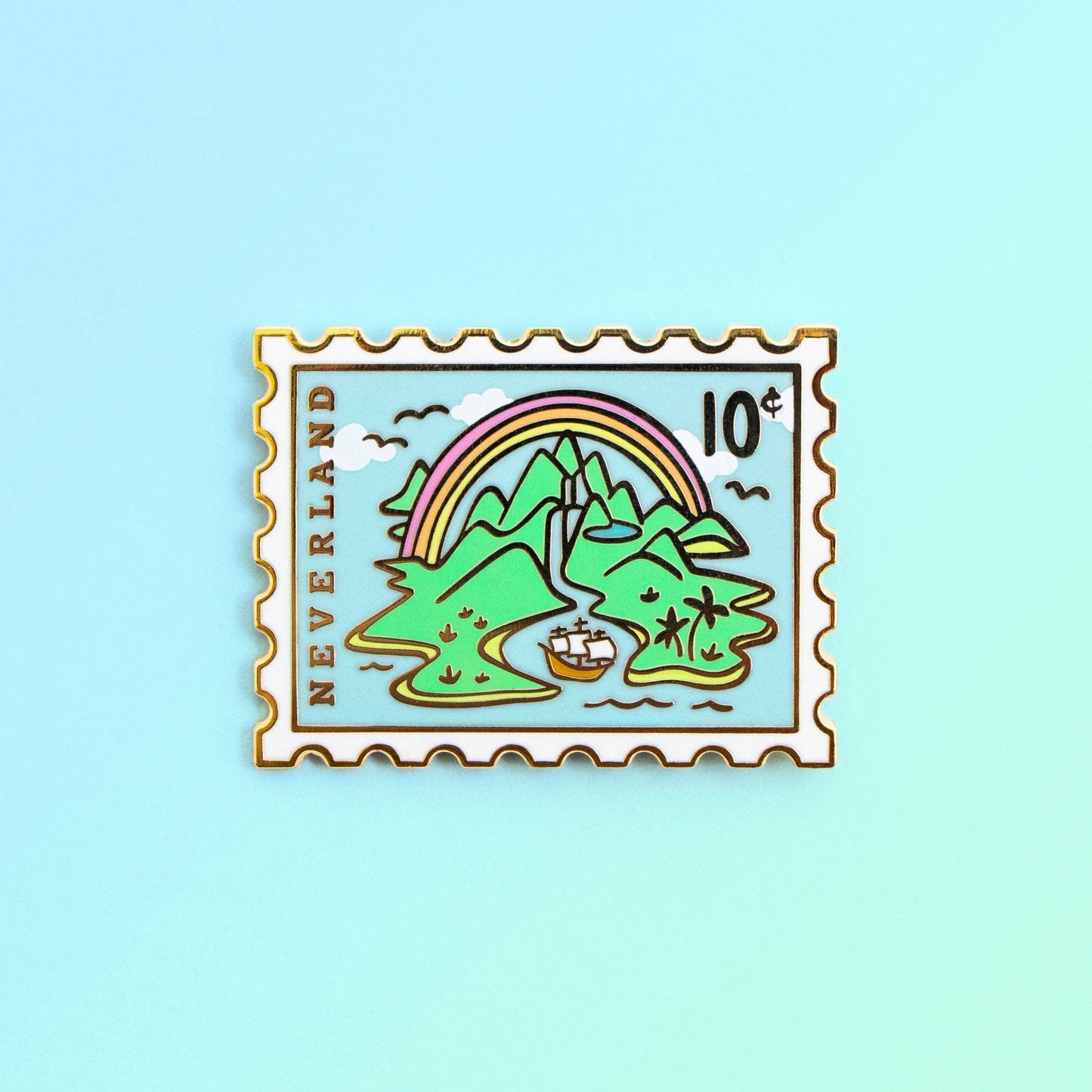 Neverland Enamel Pin