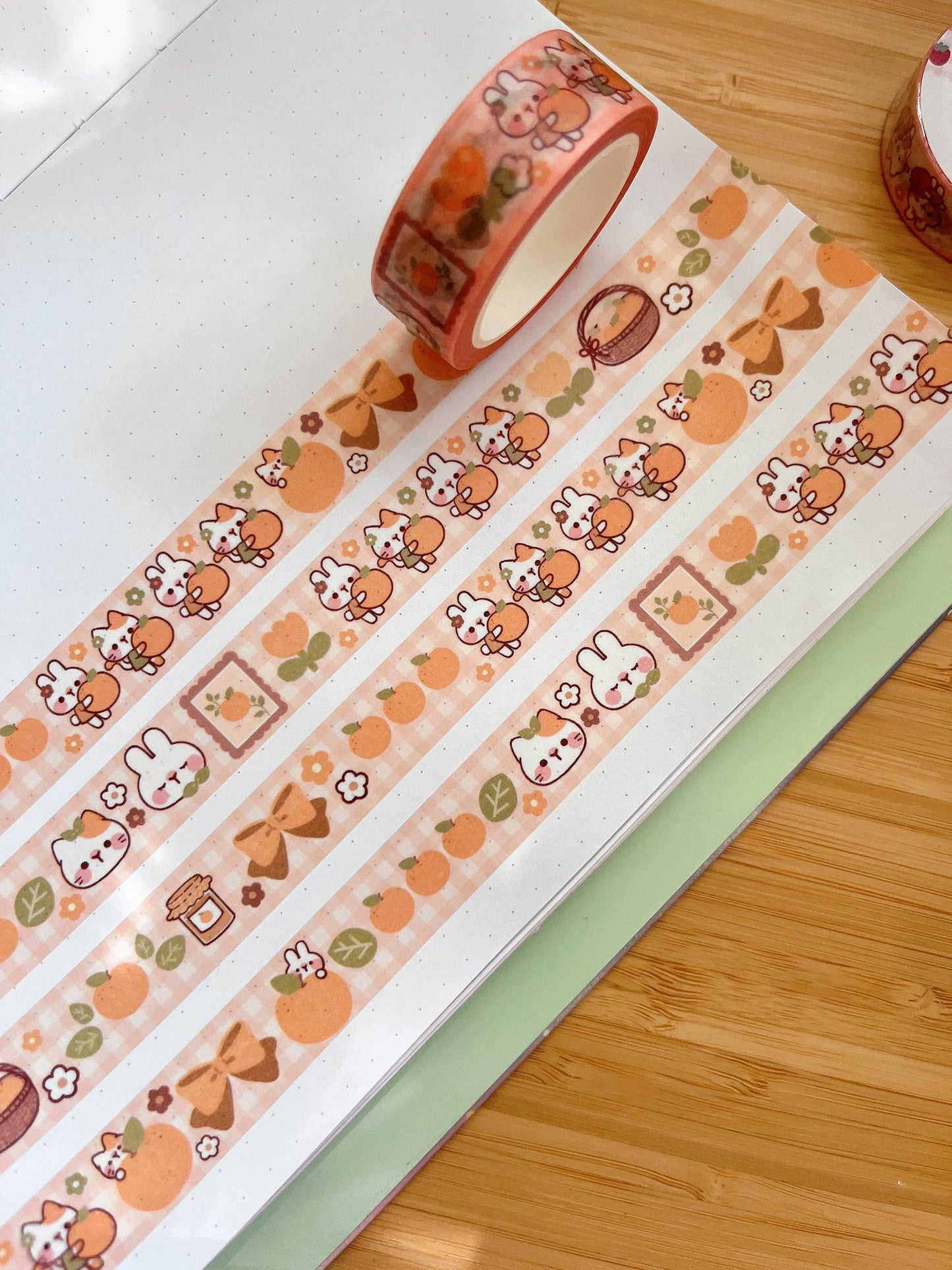 Sweet Orange Washi Tape