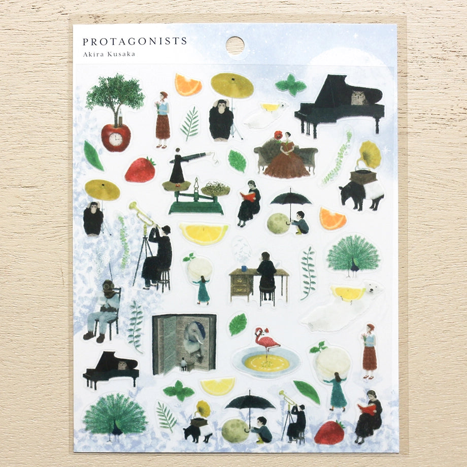 Akira Kusaka - Protagonist 1 Sticker Sheet