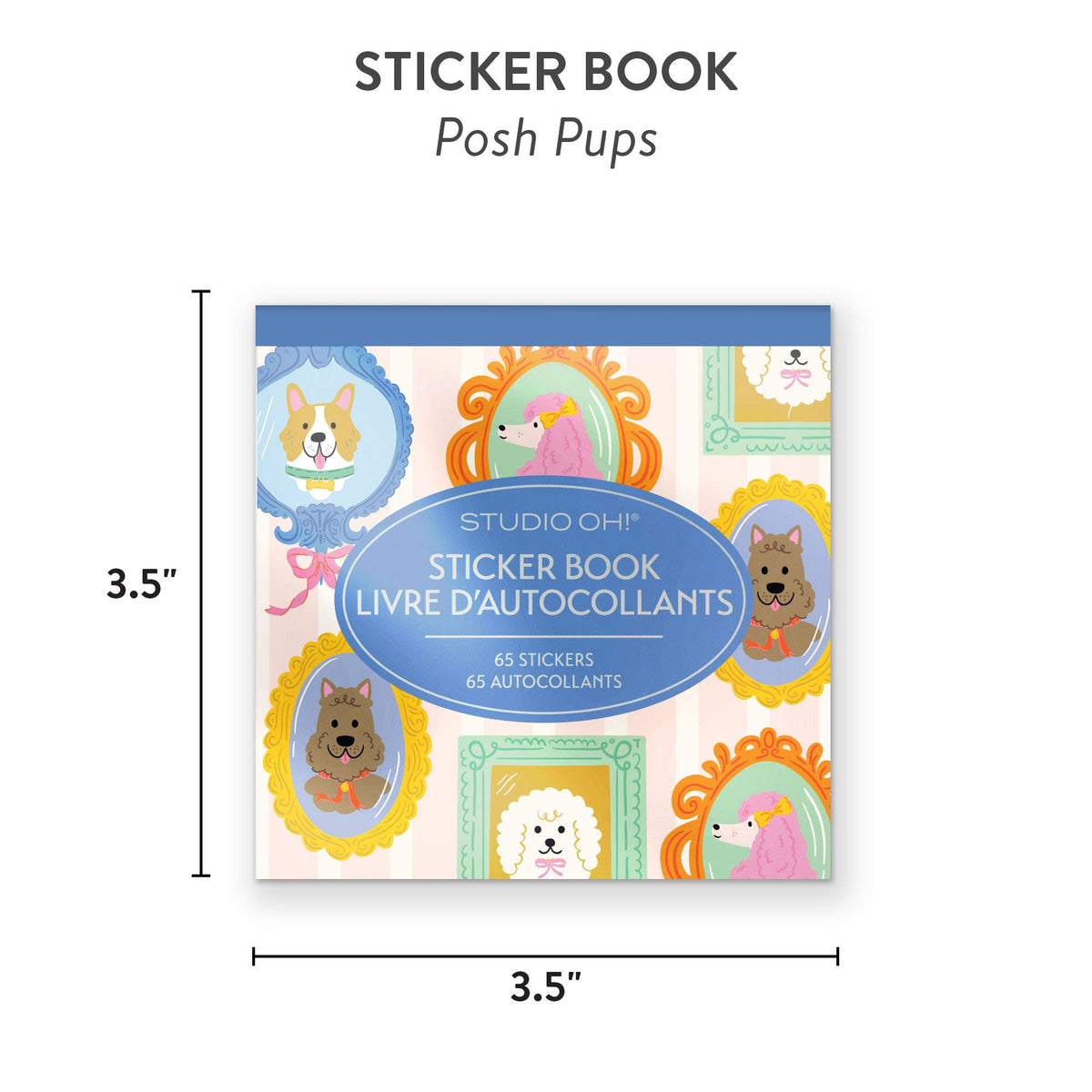 Posh Pups Sticker Book