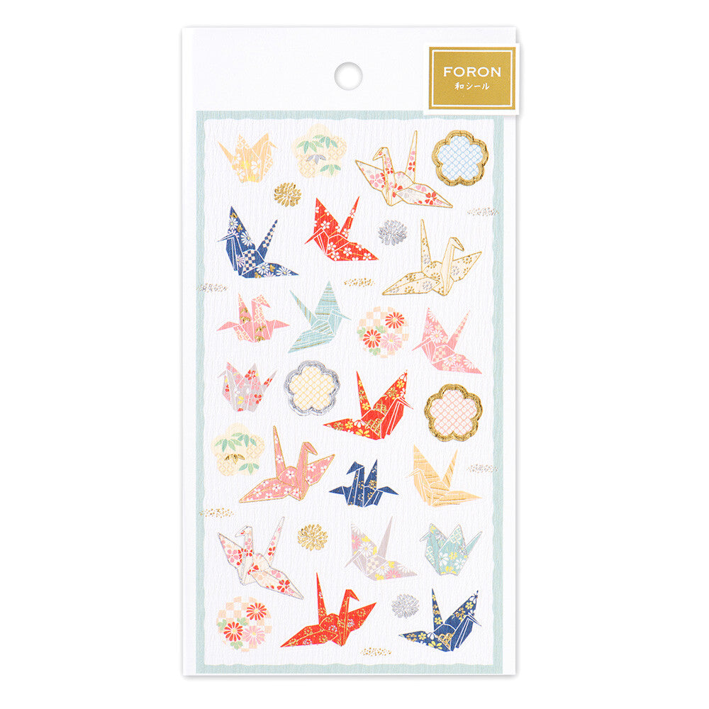 Japanese Crane Sticker Sheet
