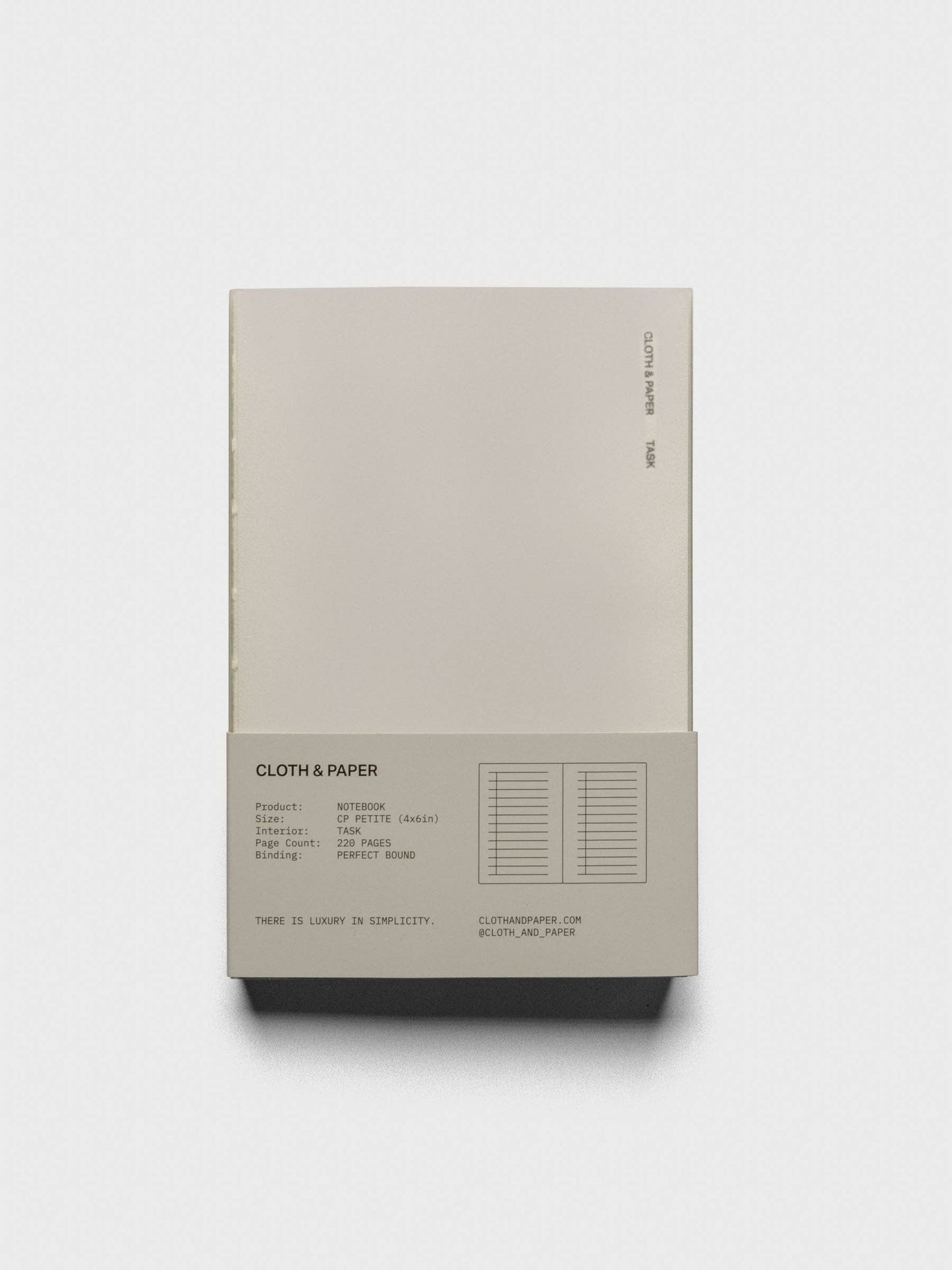Perfect Bound Notebook | CP Petite