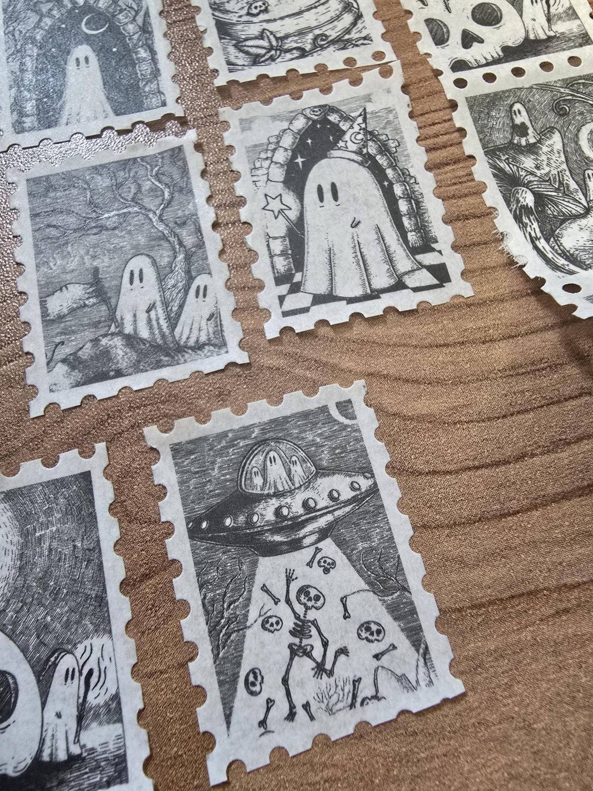Ghosties Galore Stamp Washi Tape