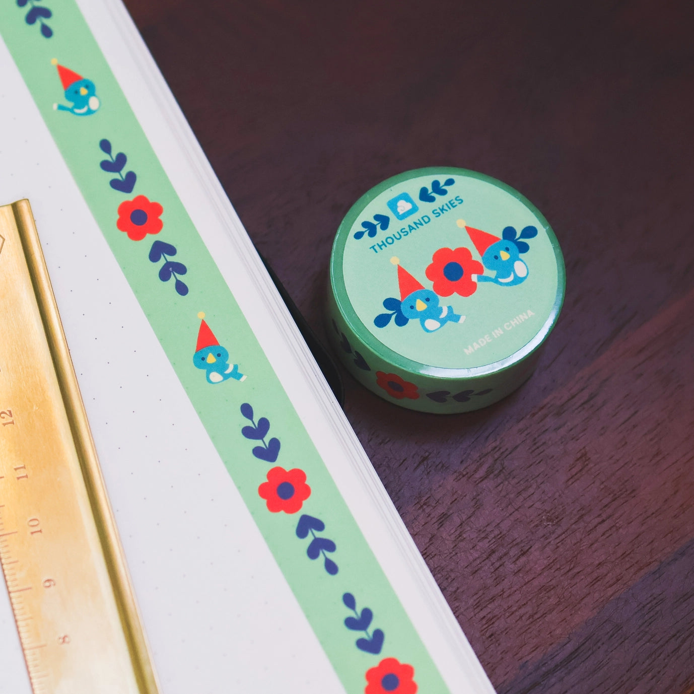 Blue Bird Washi Tape
