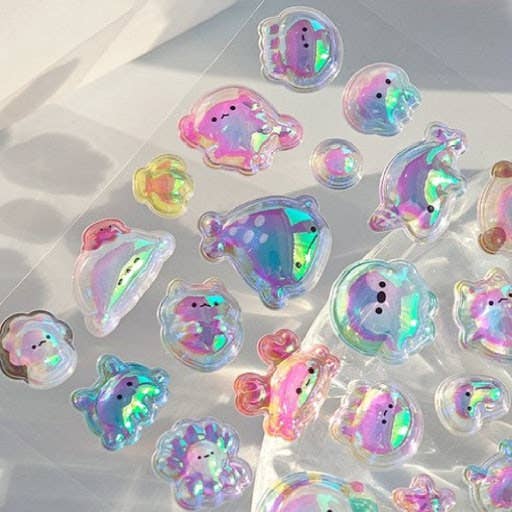 Aurora Bonbon Sparkling Stickers