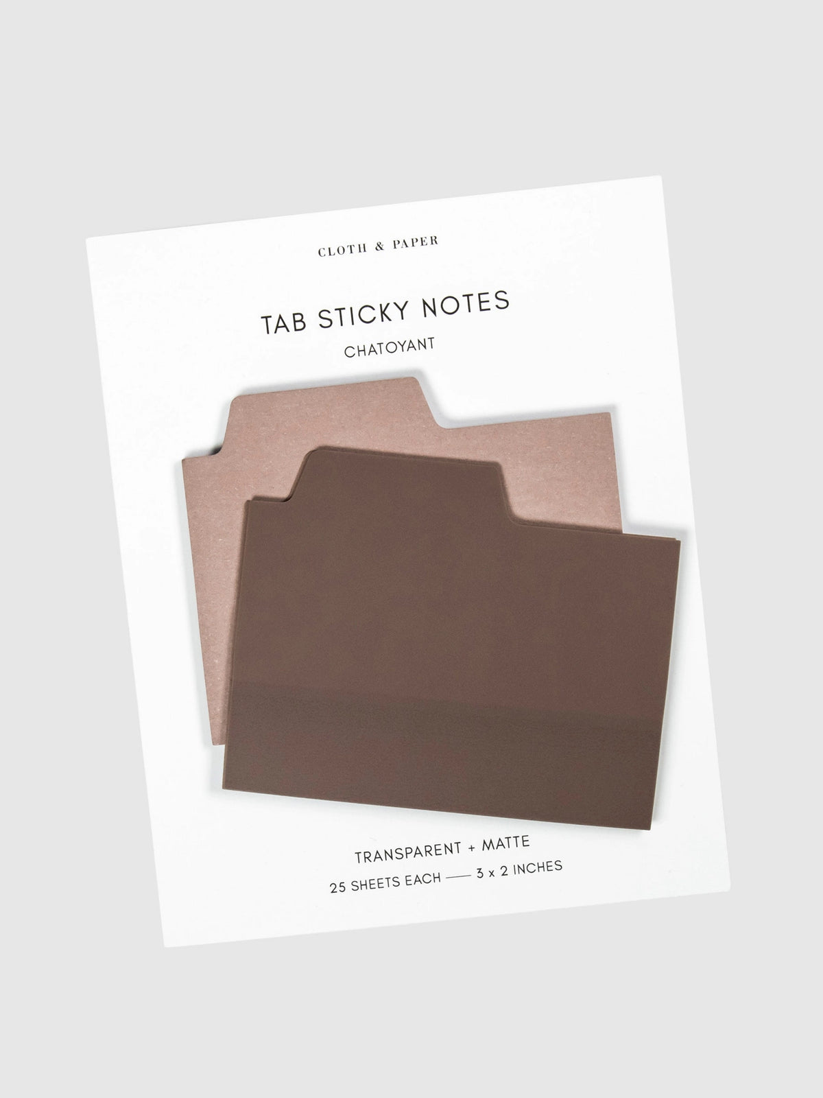 Blank Tab Sticky Note Set