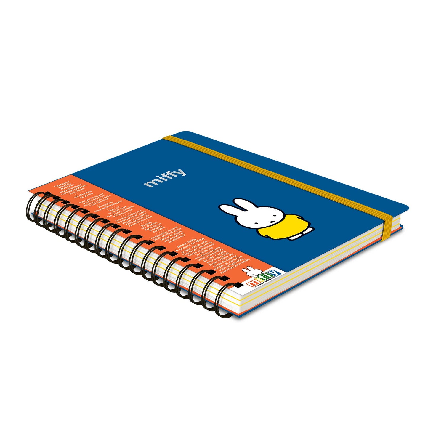 Classic Miffy Undated Tri-Tab Planner