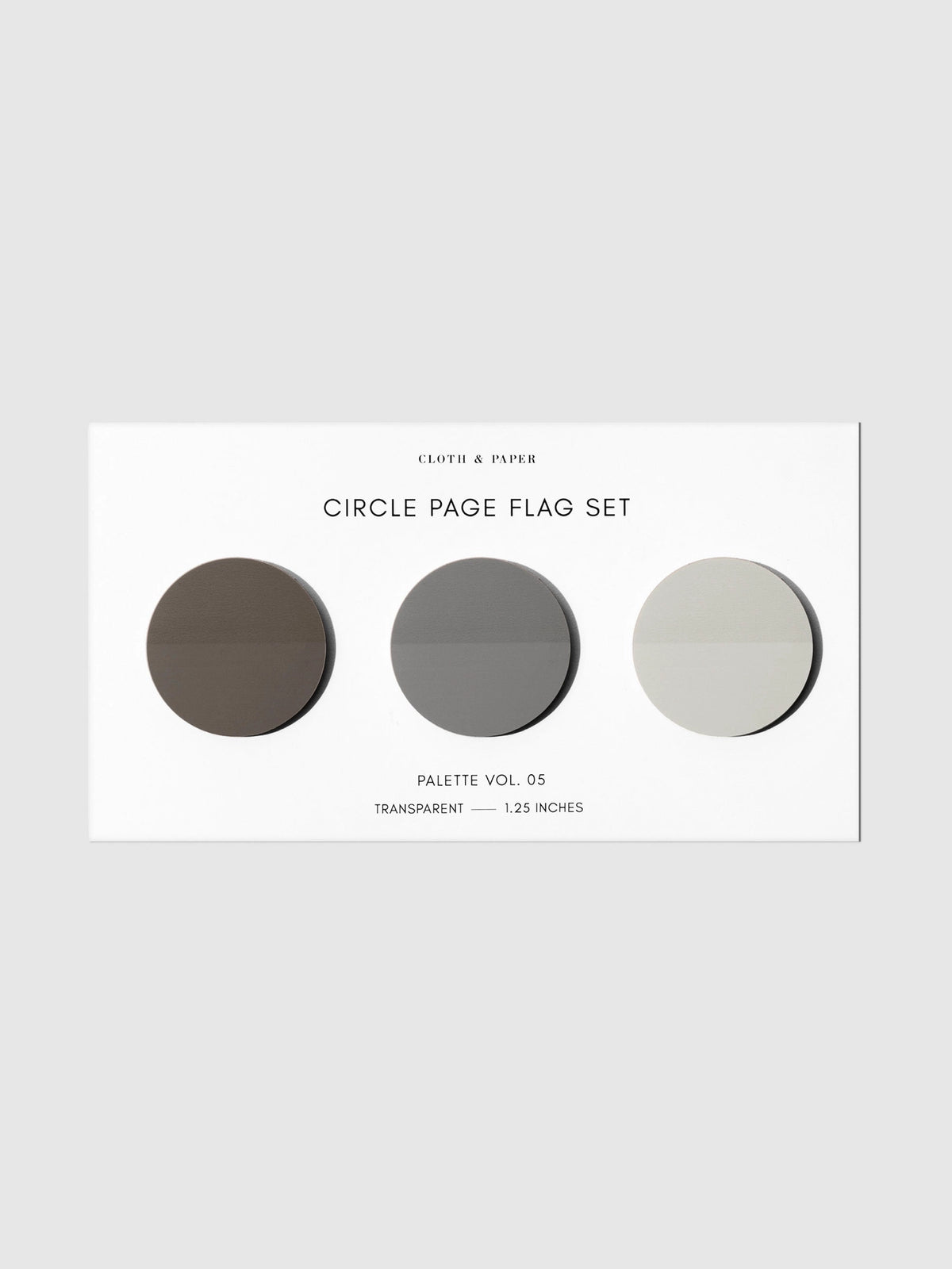 Circle Page Flag Trio