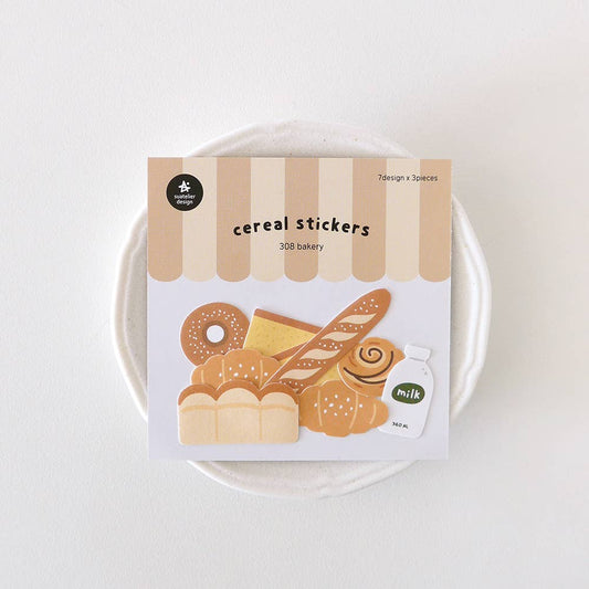 Bakery Cereal Stickers