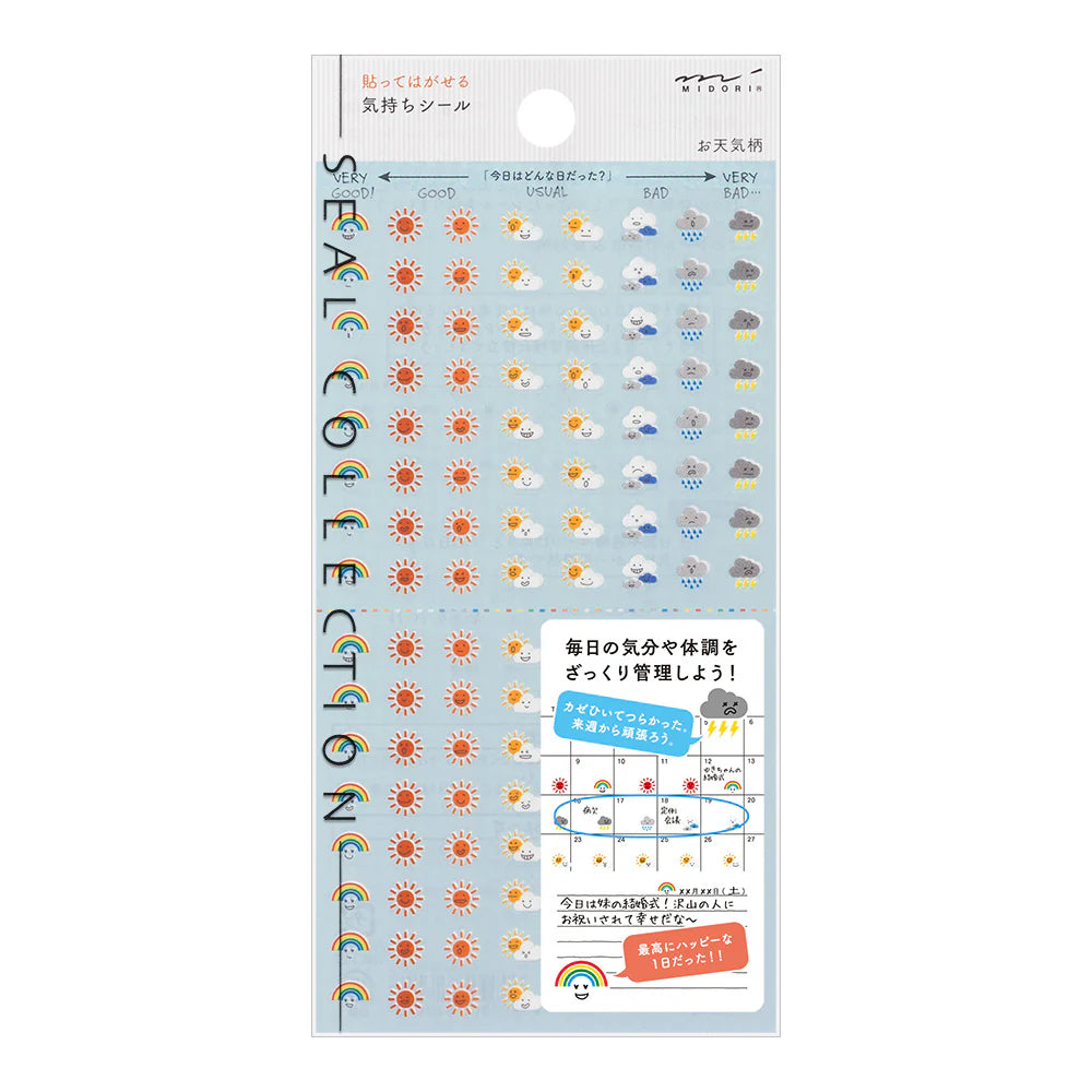 Midori Stickers - Seal Collection