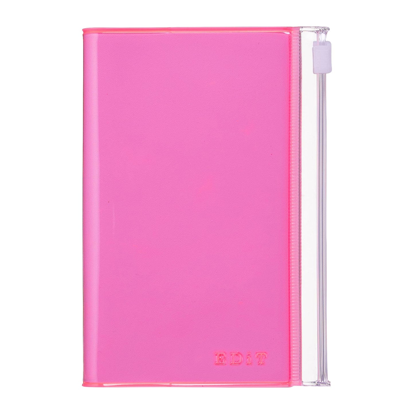 EDiT B7 Grid Notebook with PVC Cover & Zipper Pocket