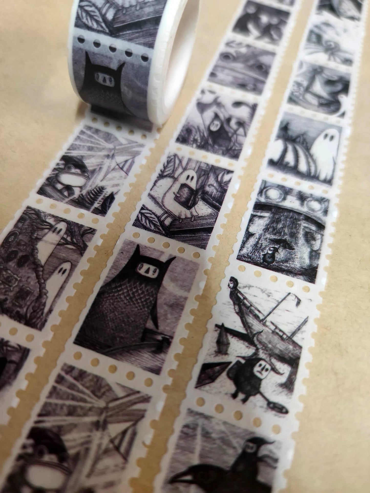 Fragments Fantasy Art Stamps Washi Tape