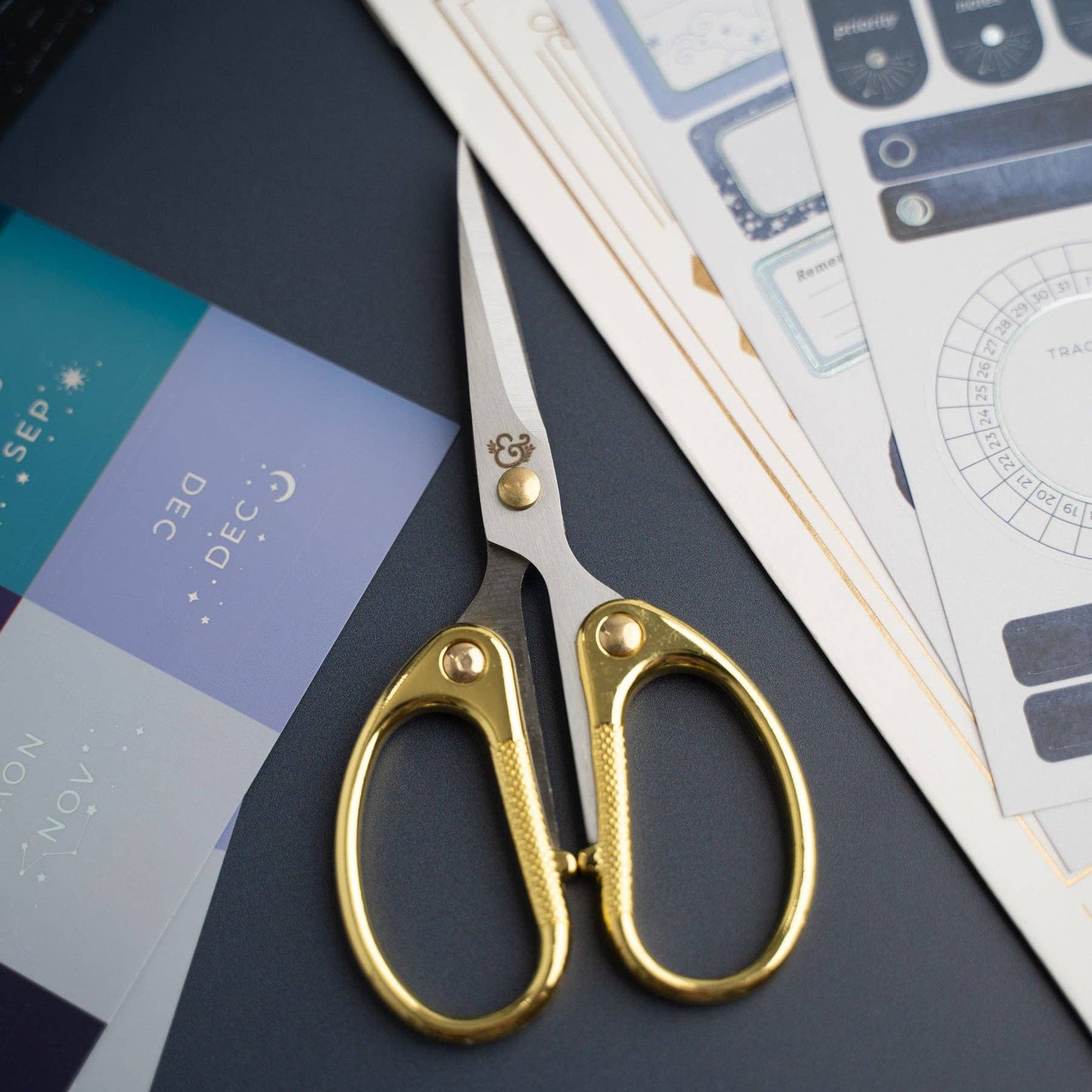 Gold Handled Stationery Scissors