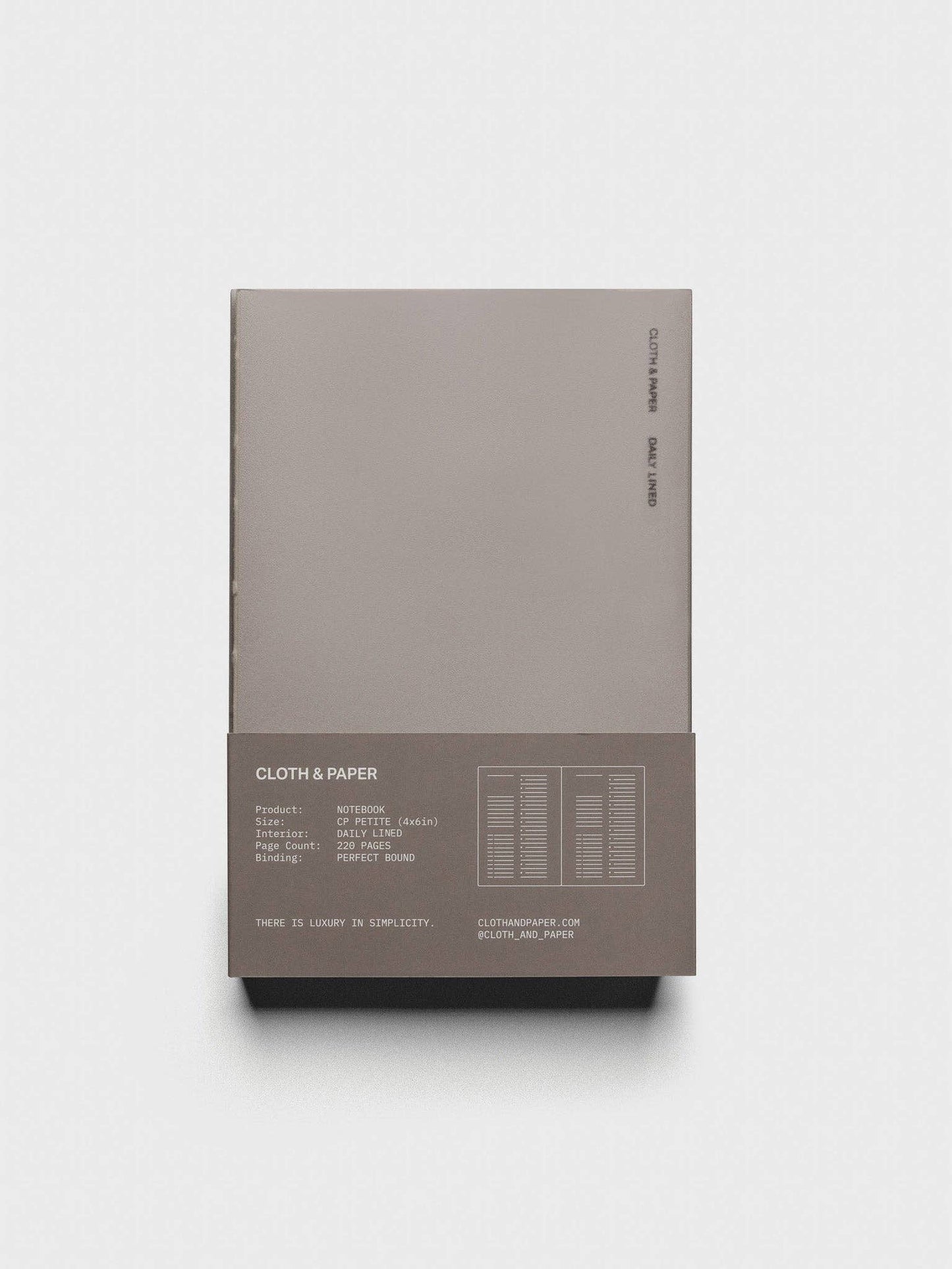 Perfect Bound Notebook | CP Petite