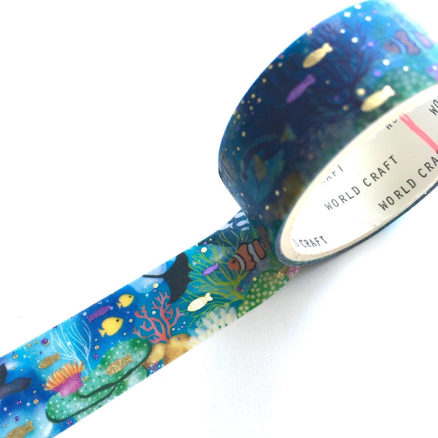 Sea Glitter Masking Tape