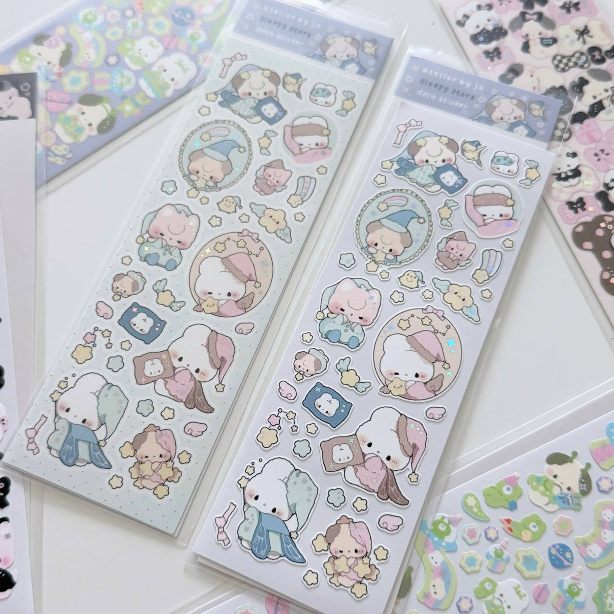 Sleepy Stars Sticker Sheet
