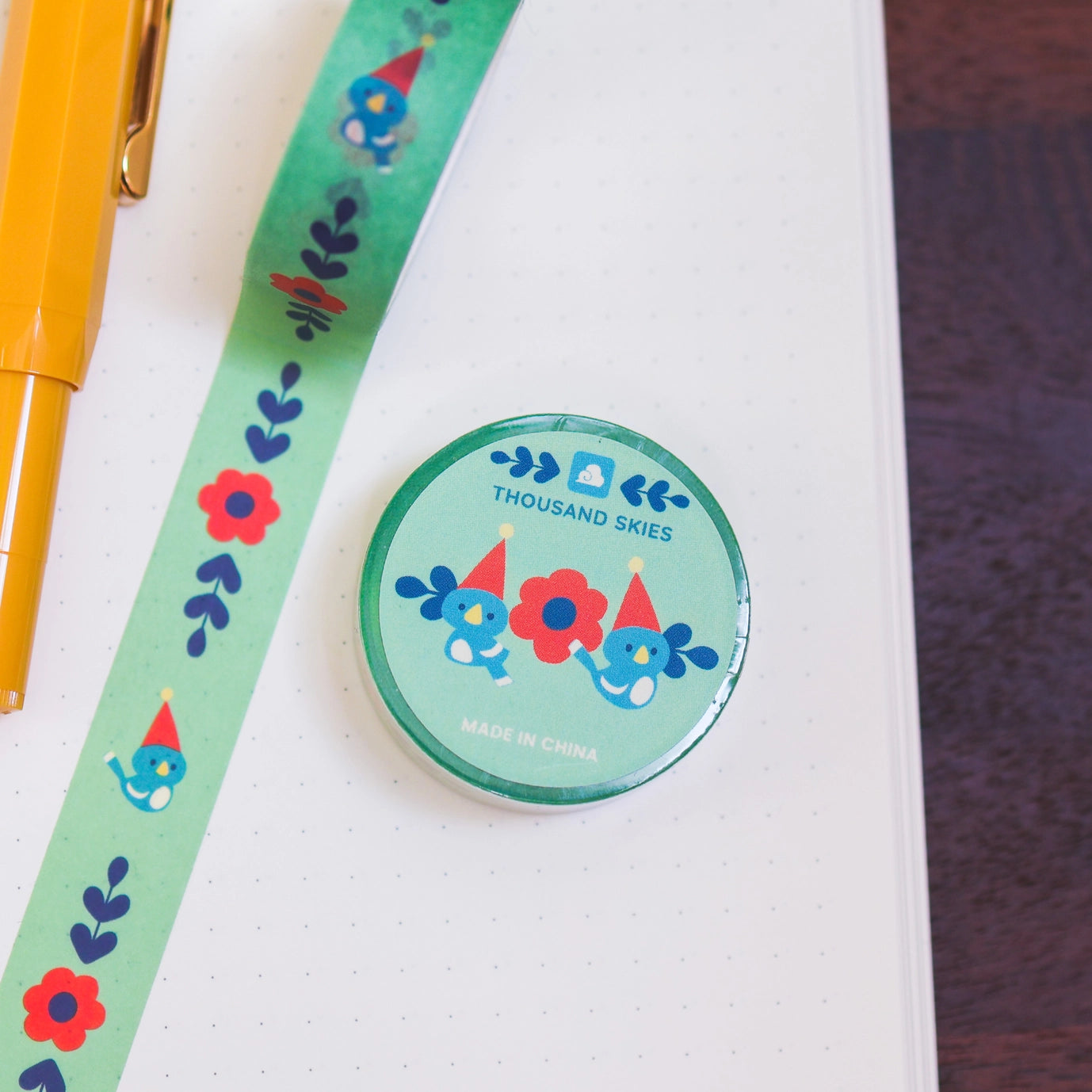 Blue Bird Washi Tape