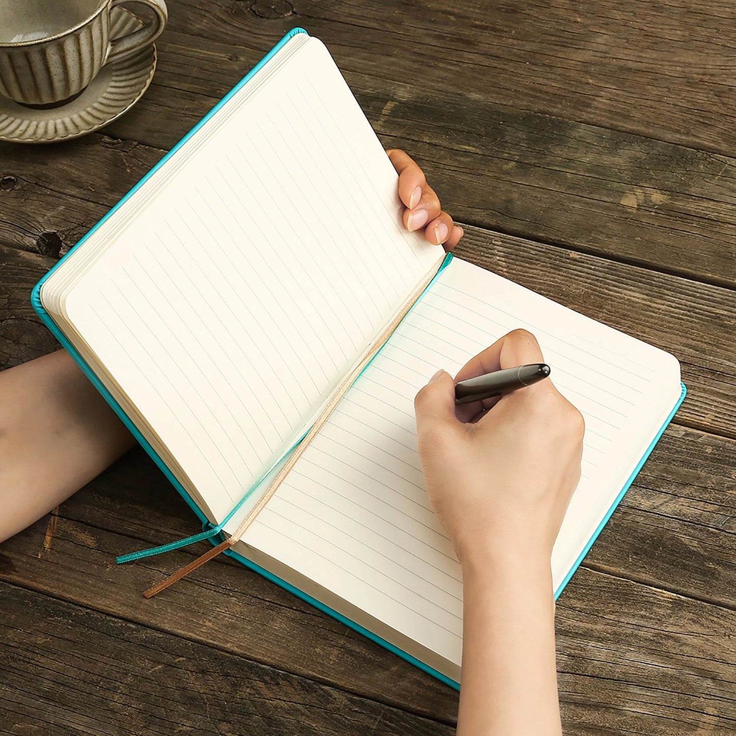 Victoria's Journals Vintage Style Diary Hard Cover (Green)