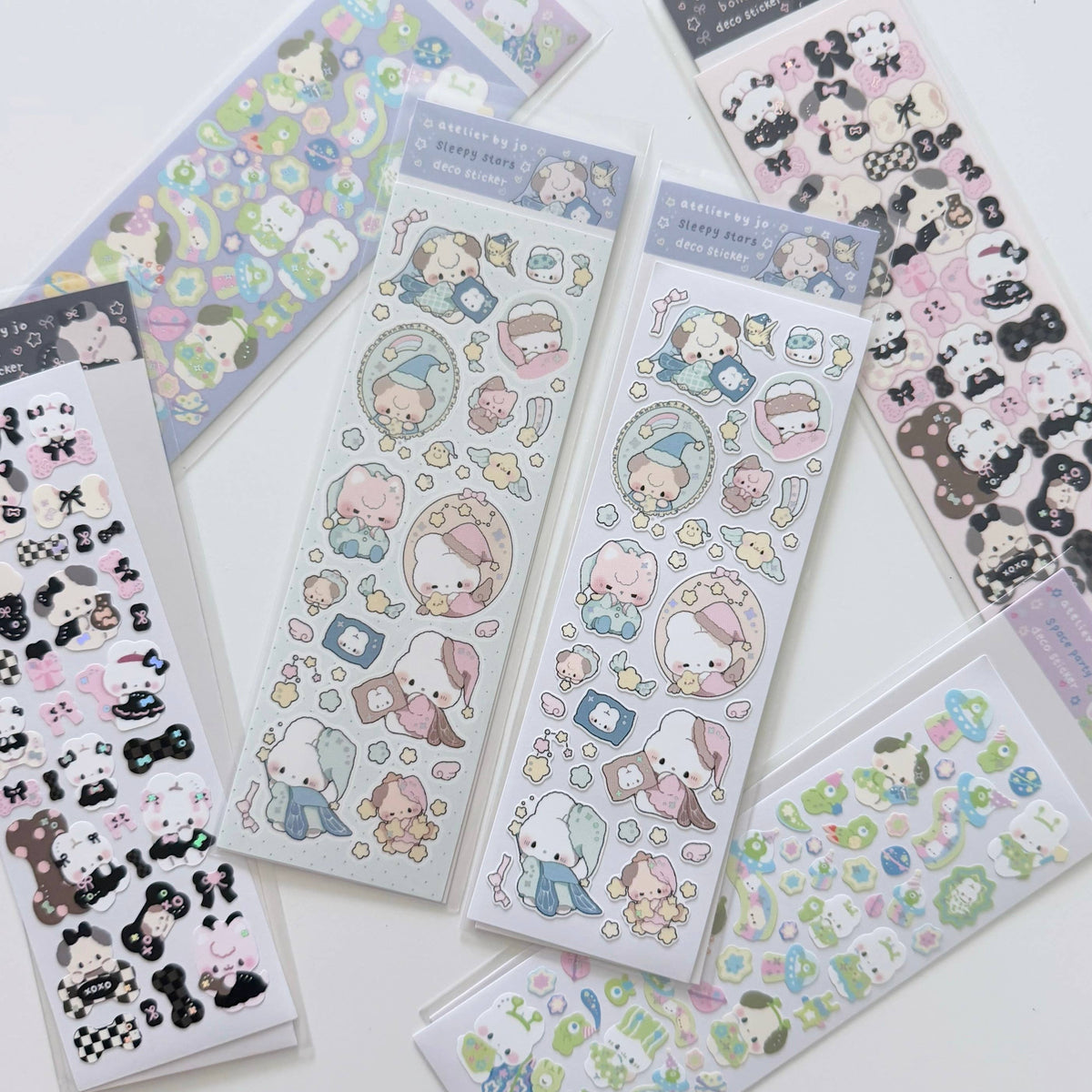 Sleepy Stars Sticker Sheet